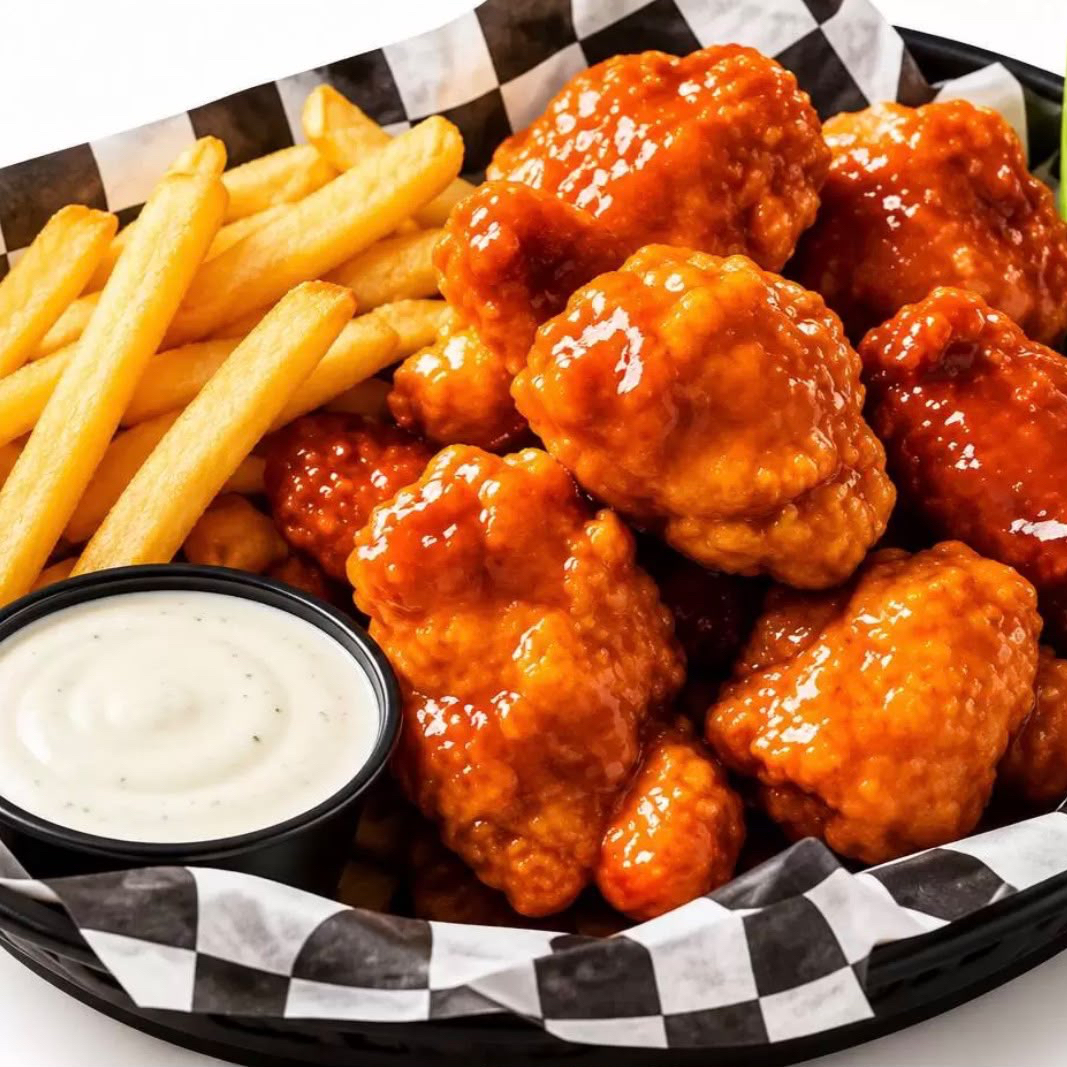 12 pz de boneless + papa