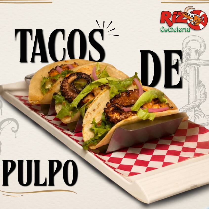 Taco de Tentáculo de Pulpo