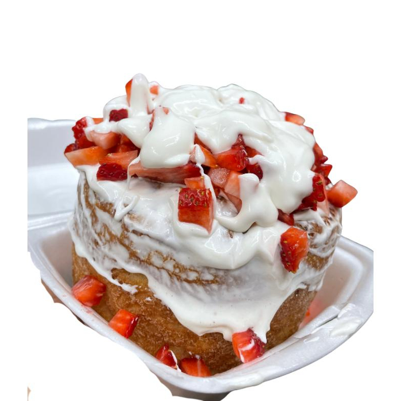 Rol Fresas con Crema