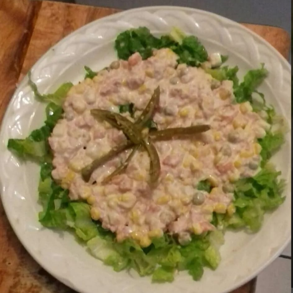 Ensalada de Atún con Vegetales