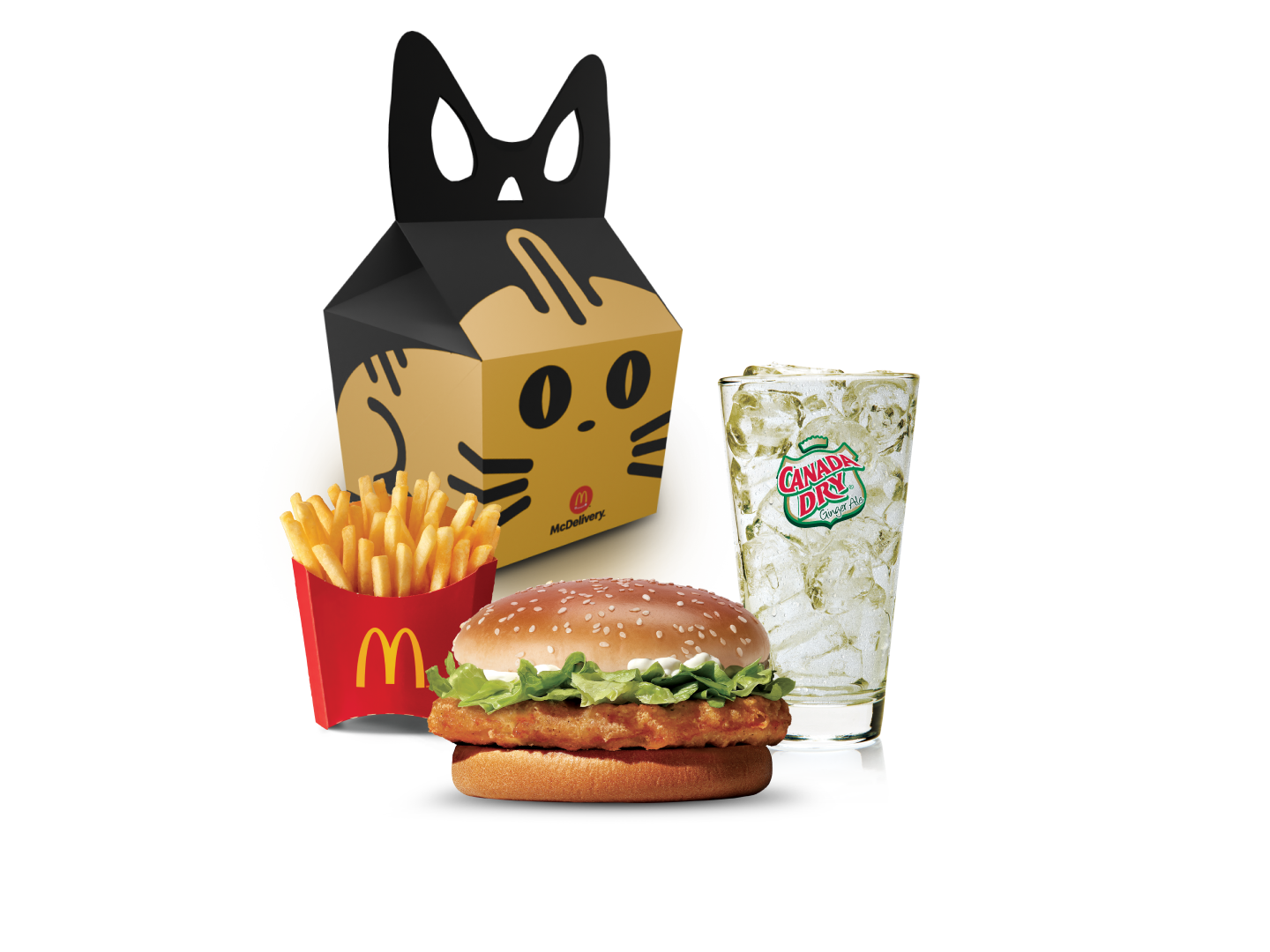 McCombo® McPollo y una (1) Kitty Box