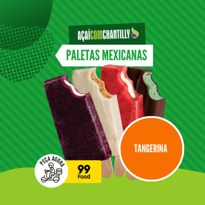 Deliciosa paleta mexicana de Tangerina !