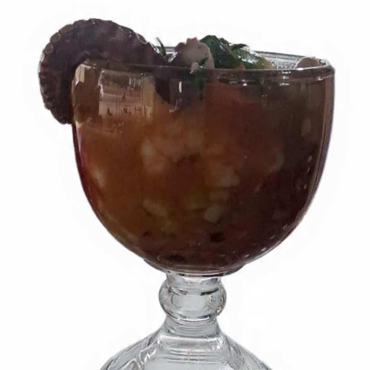 Coctel camaron y pulpo