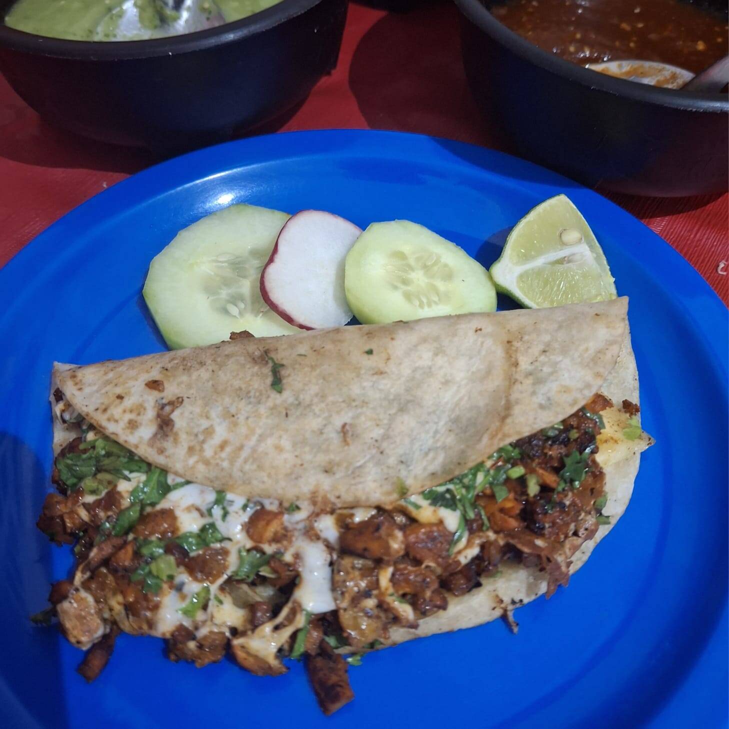 QUESADILLA DE CHORIZO