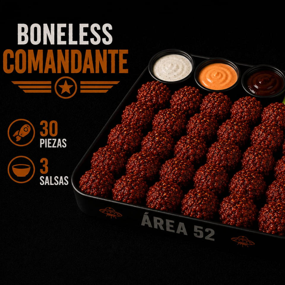 Boneless Comandante (30 pzas)