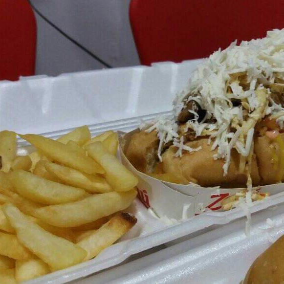 Perro Sencillo con Papas