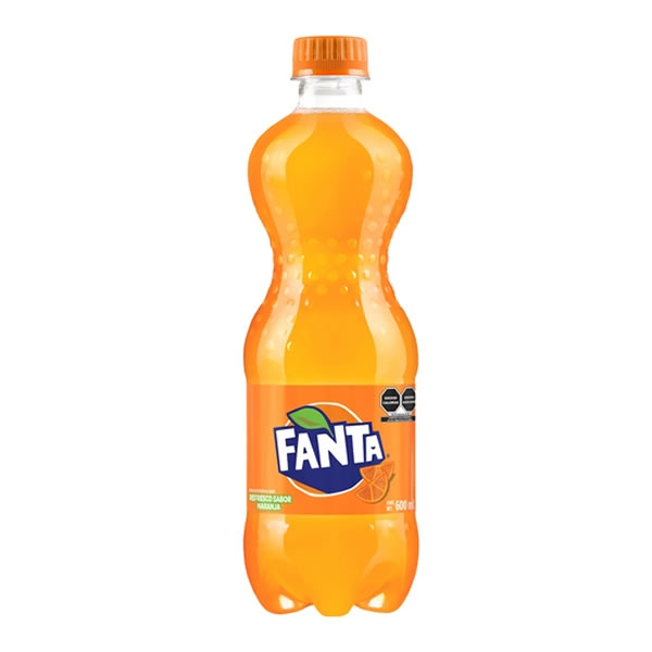 Refresco Fanta Sabor Naranja 600 ML