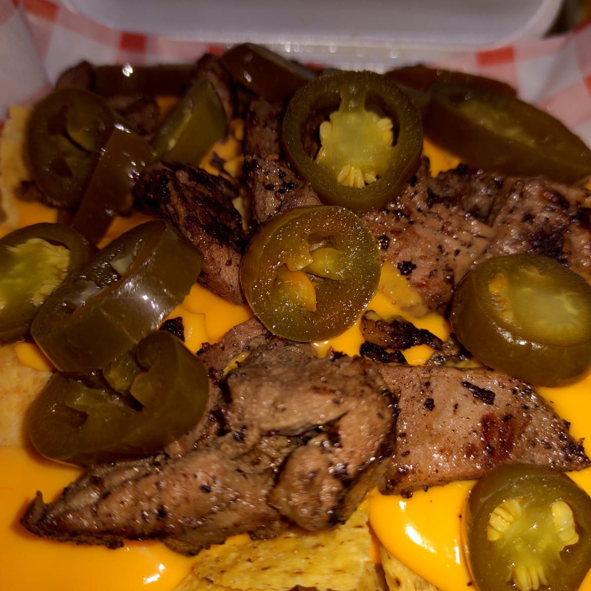 Nachos con Arrachera