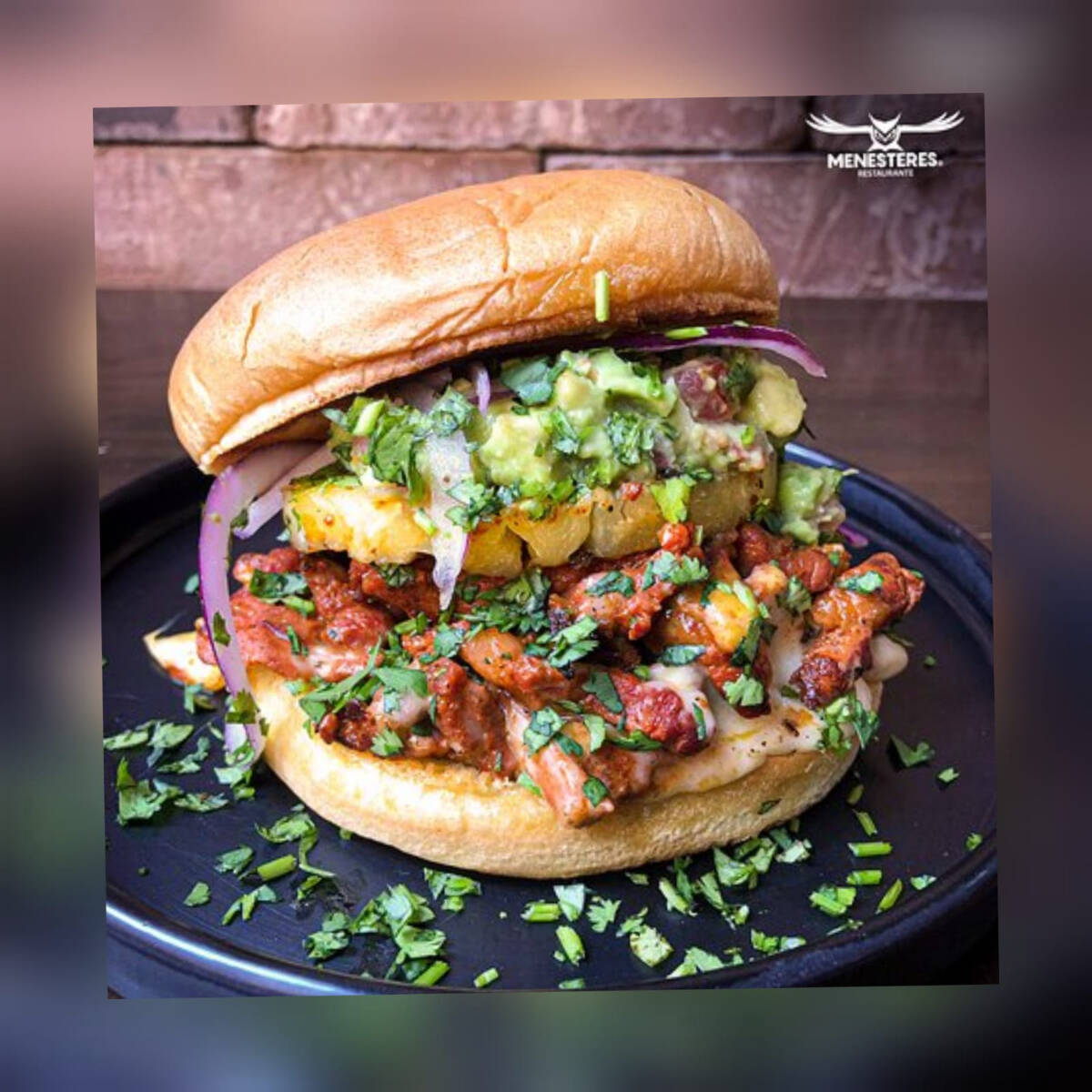 Hamburguesa de pastor