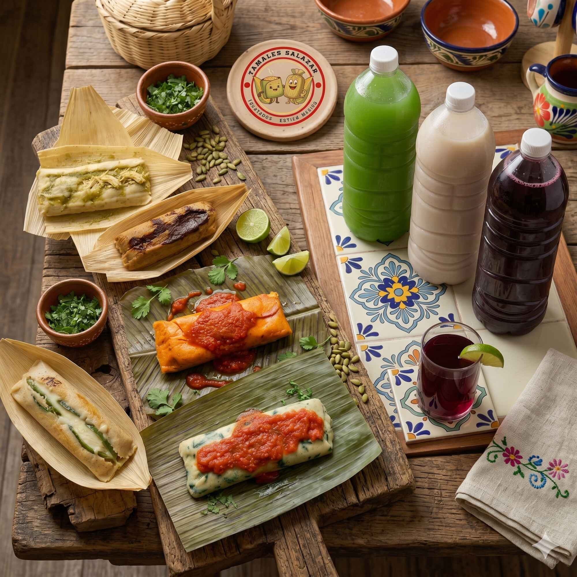 Combo 2 Tamales + 1 Jugo Natural