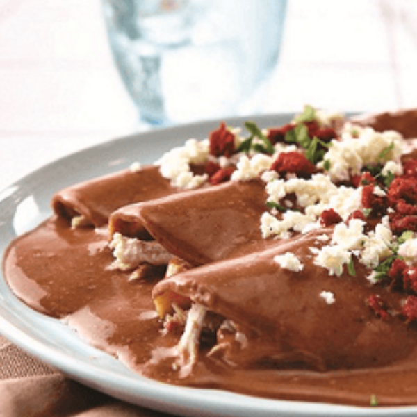 Comida: Enmoladas Con Carne Asada