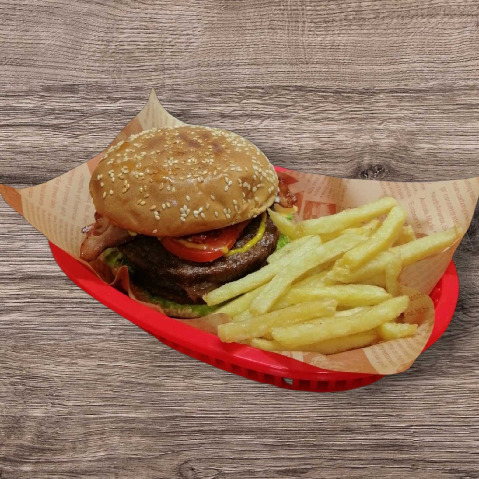 Hamburguesa Doble