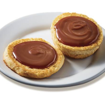 Bisquet con Cajeta (Dulce De Leche)