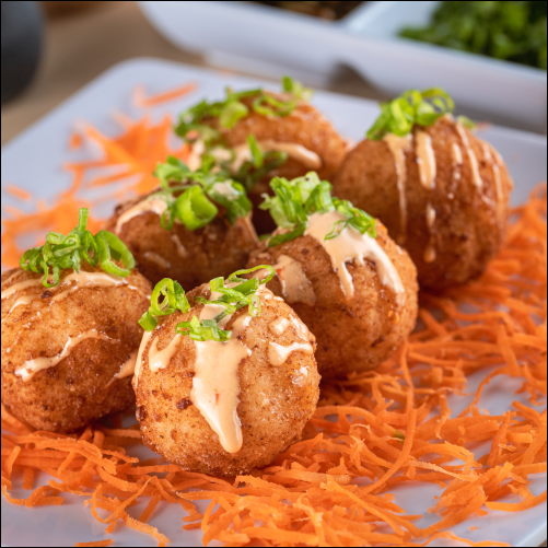 Bolitas Rellenas de Pollo