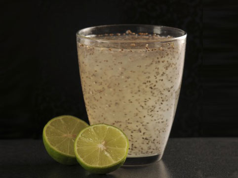 AGUA DE LIMON CON CHIA