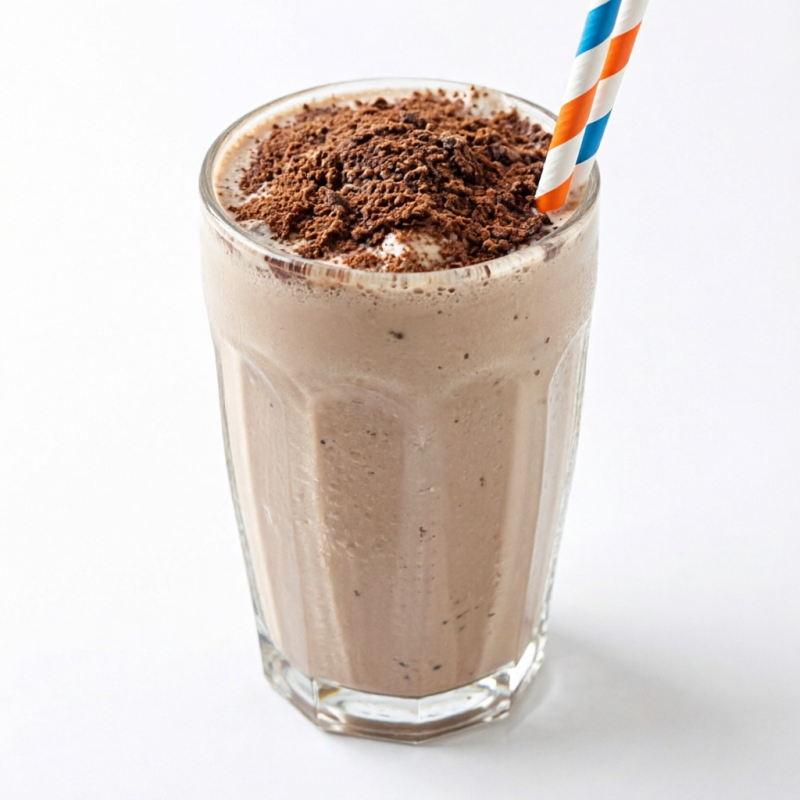 Experimente nosso milk-shake de Ovomaltine, uma mistura irresistível de crocância e cremosidade que vai conquistar seu paladar.