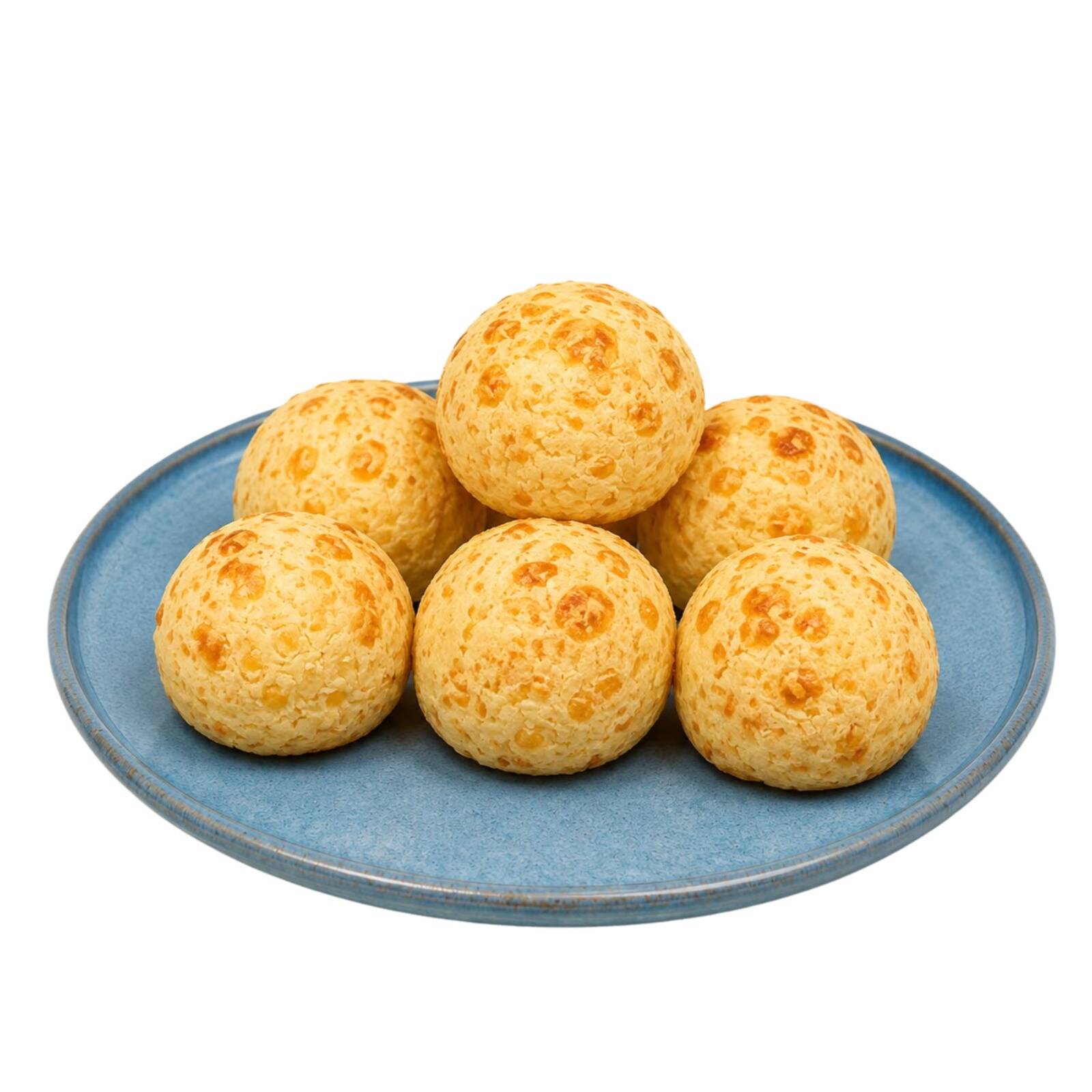 Pão de queijo macio e saboroso, com casquinha levemente dourada e recheio cremoso de Catupiry.
Uma opção deliciosa para complementar cafés da manhã.