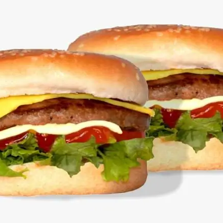 2 Hamburguesas con Queso