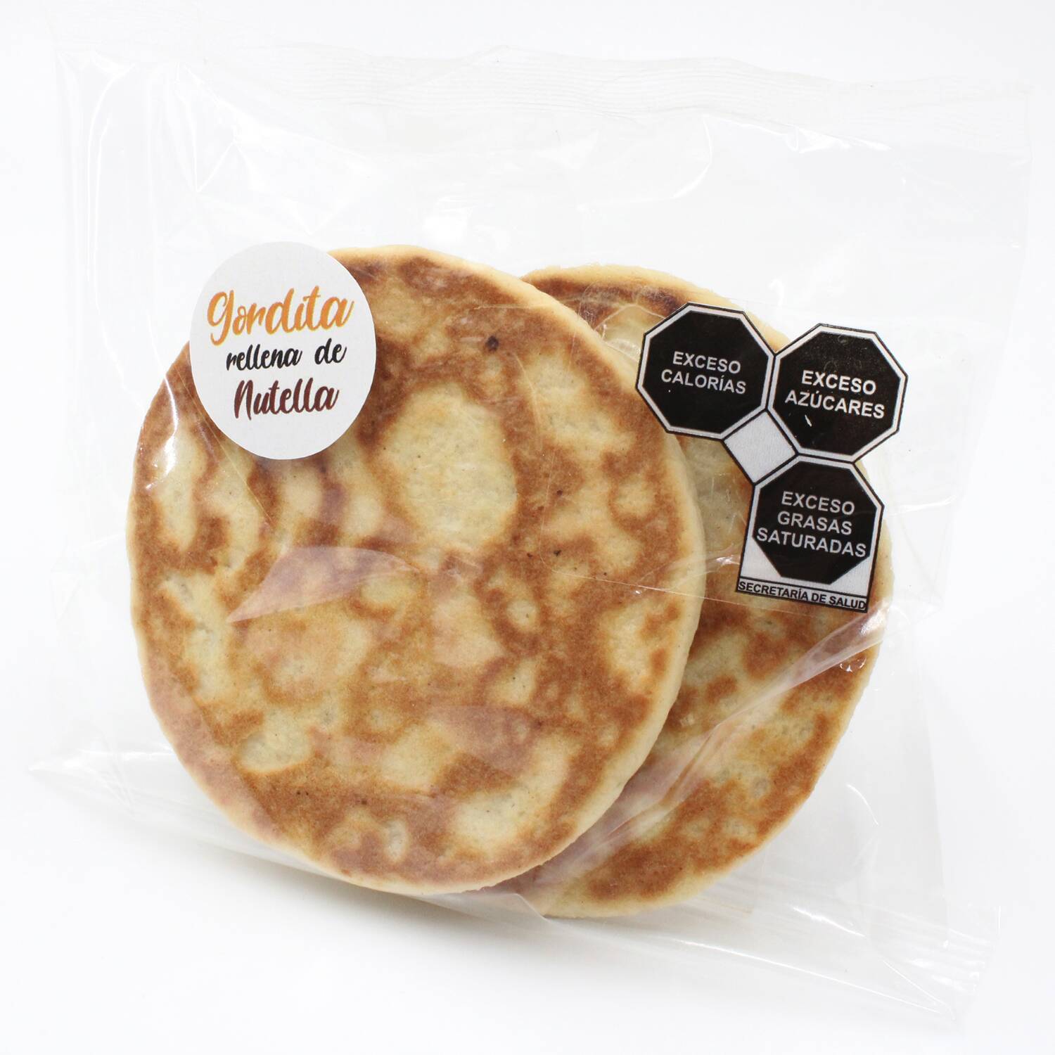 Gorditas Nutella c / 2 Pzas