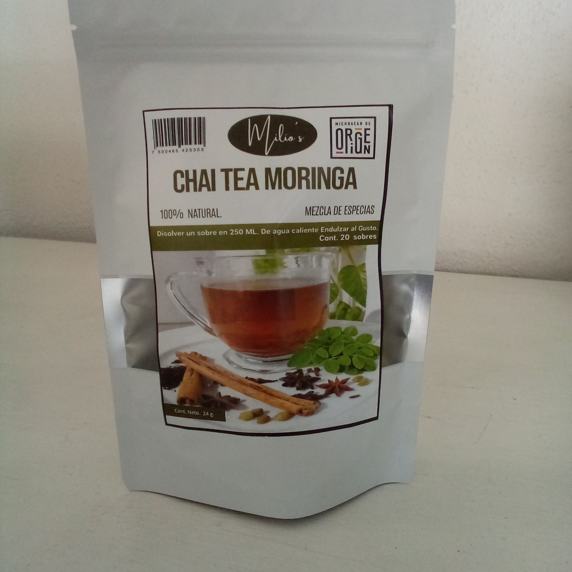 Chai Tea Moringa 20 sobres