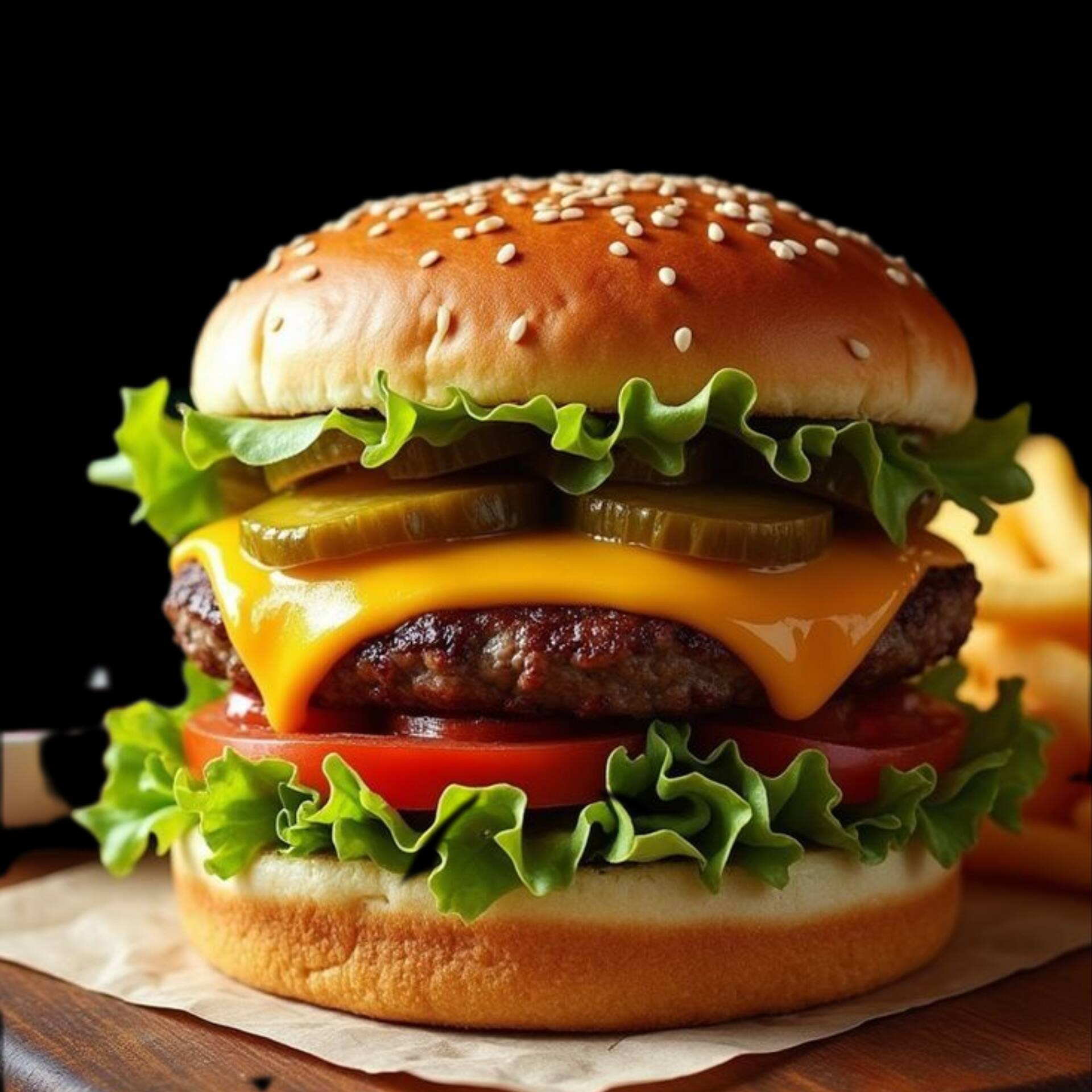 Hamburguesa Clásica Americana