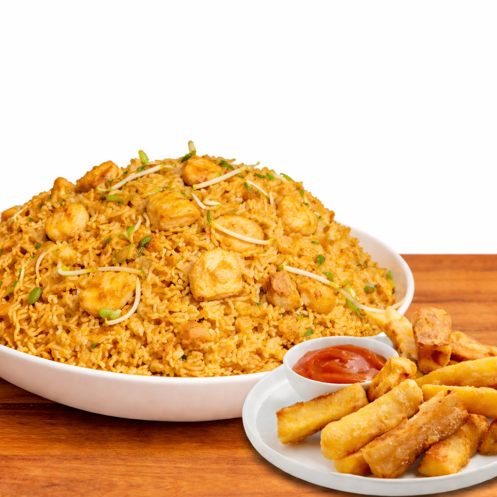 Arroz Chino para 4 y 6 yuca
