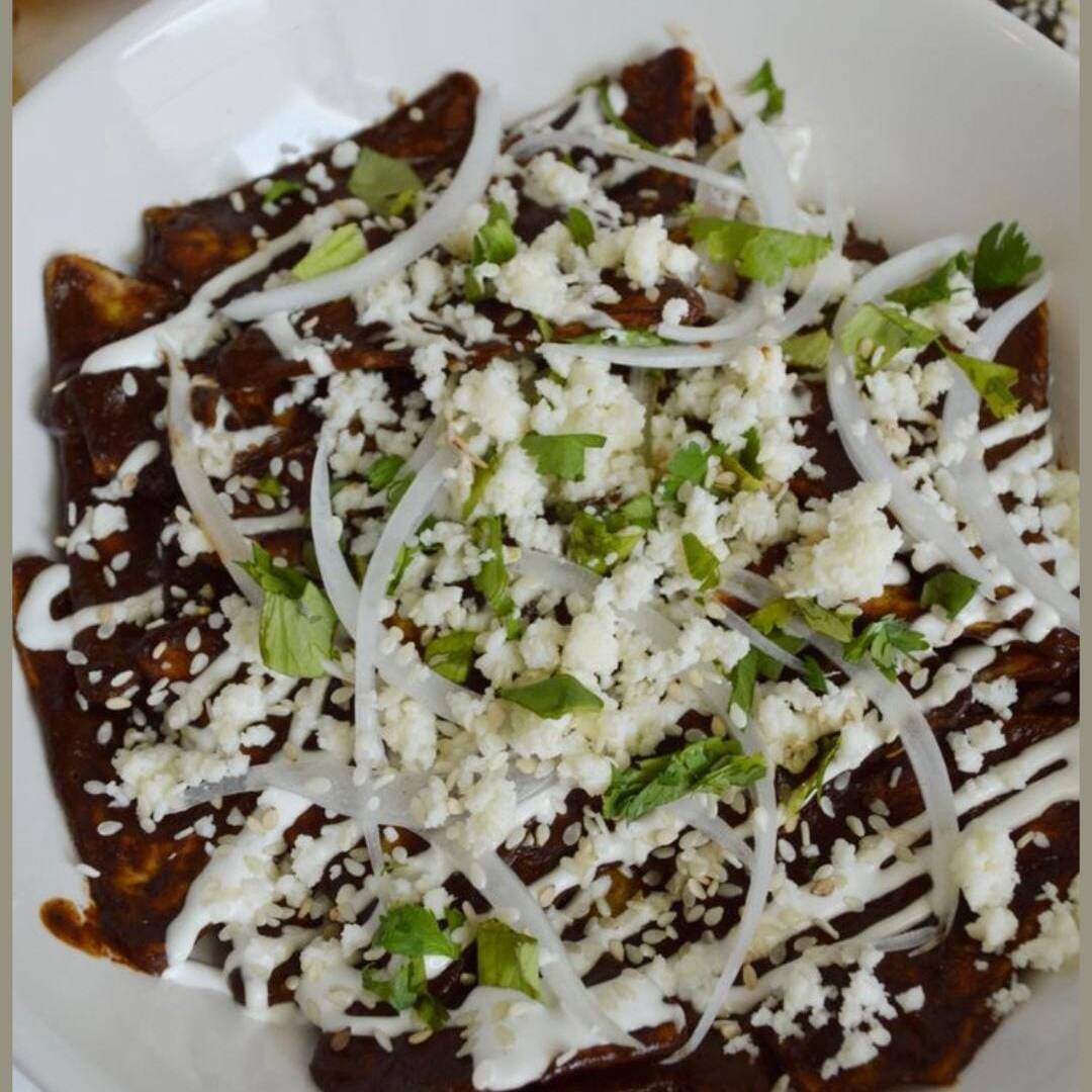 Chilaquiles de Mole