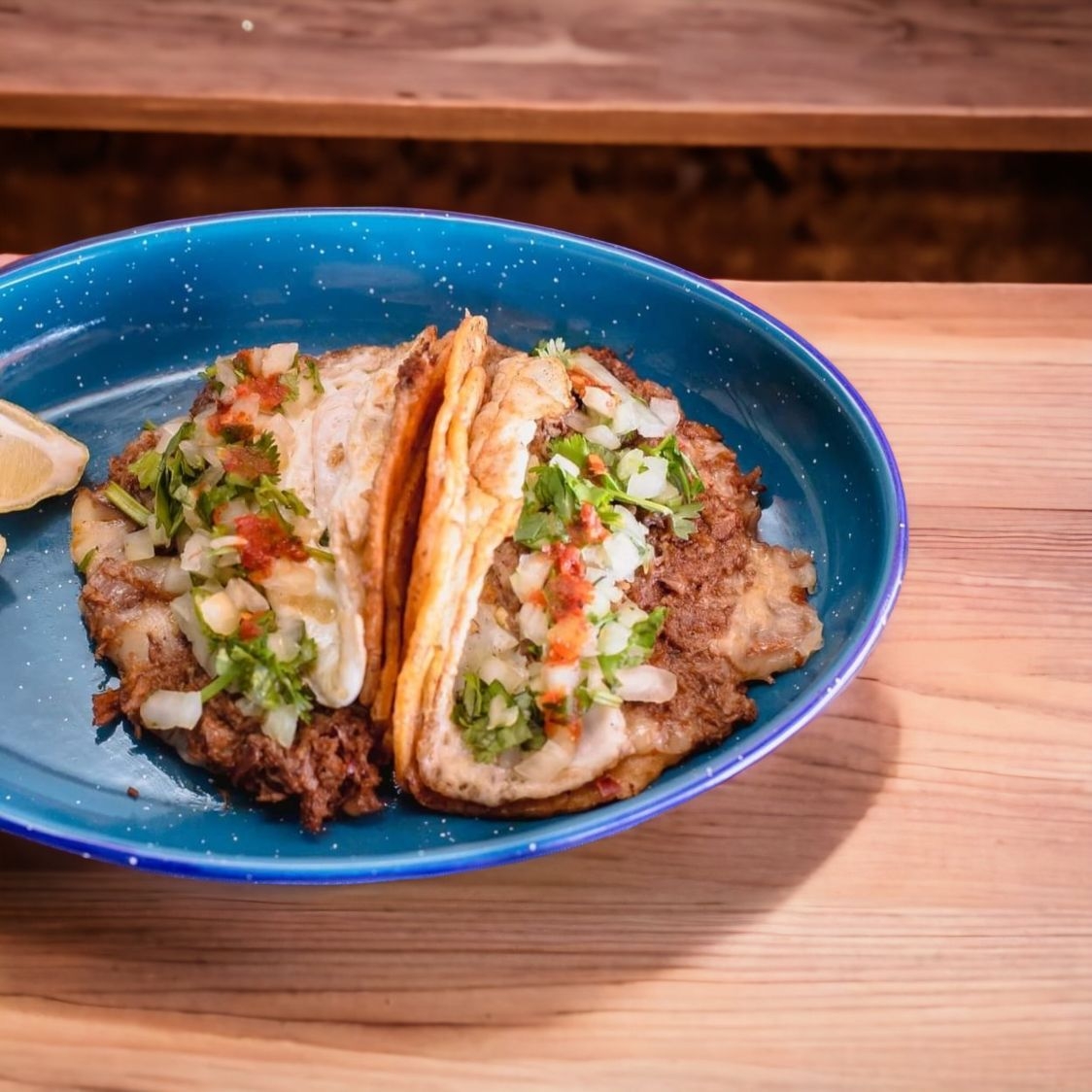 Quesataco de Birria de Res.