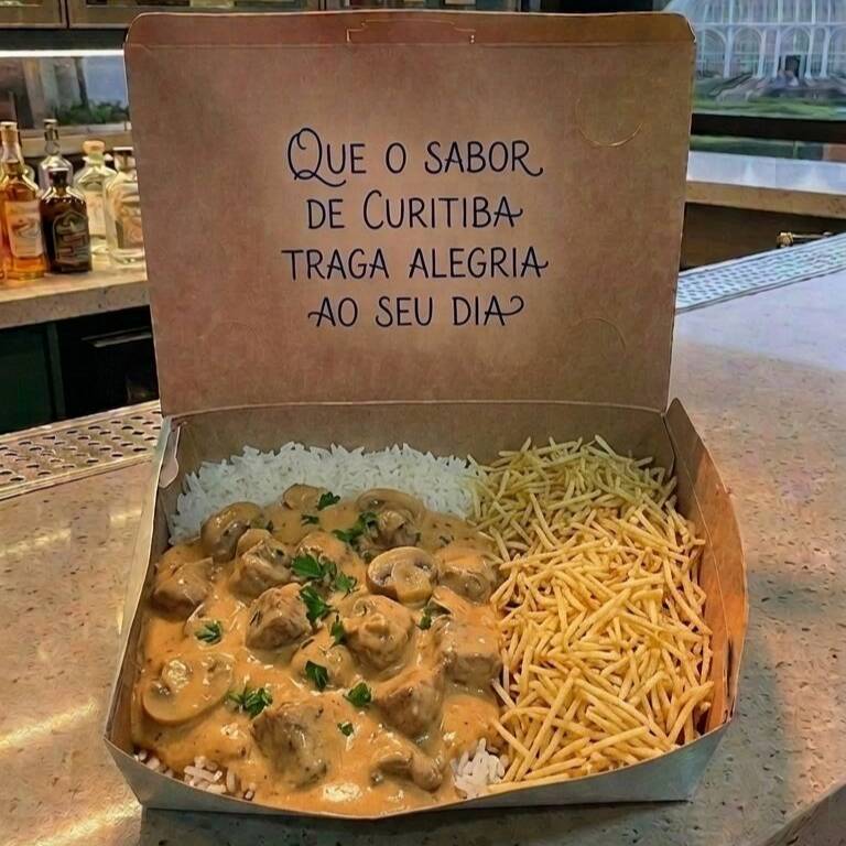 Uma releitura sofisticada do prato mais amado das mesas brasileiras. Elaborado com tiras suculentas de filé-mignon seladas em fogo alto para garantir maciez absoluta, mergulhadas em um molho aveludado de creme de leite fresco e um toque sutil de conhaque para flambar.
