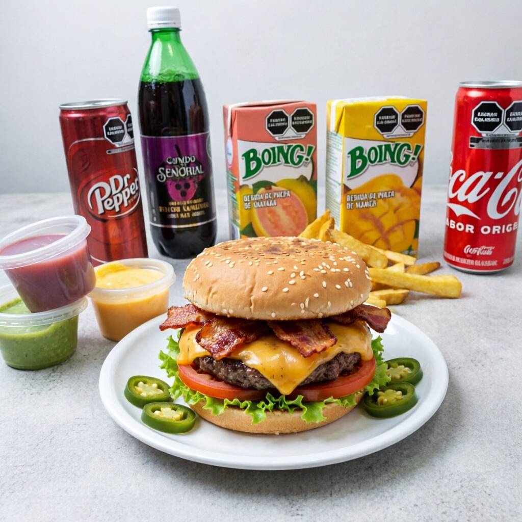Combo David Jones 🔥🍔 Bbq Habanero