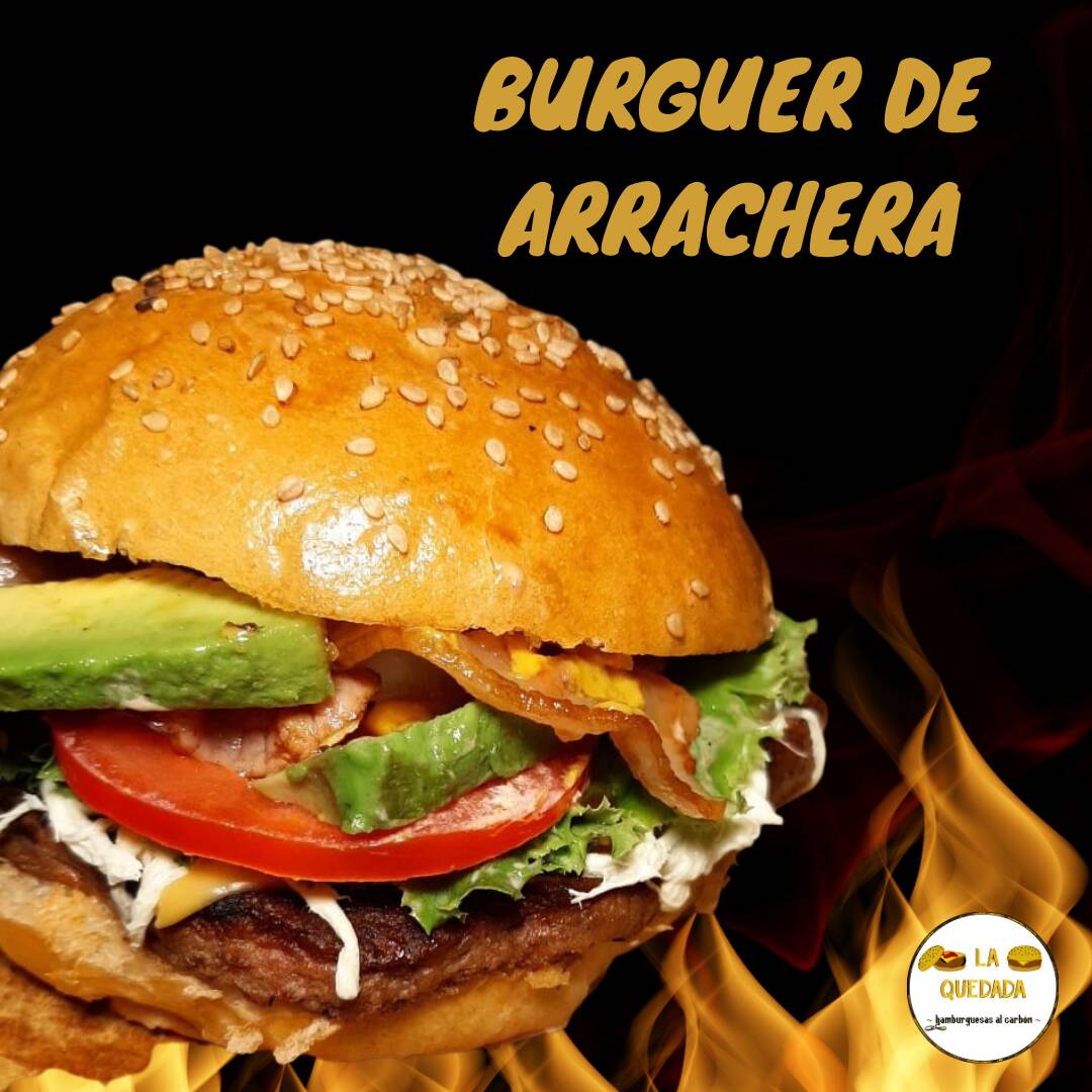 Hamburguesa de Arrachera