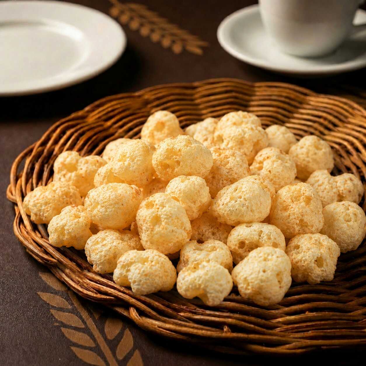 Biscoito de polvilho estilo Globo, leve, crocante e perfeito para acompanhar um café, mate gelado ou lanche rápido. Clássico irresistível com sabor que lembra praia e tradição carioca.