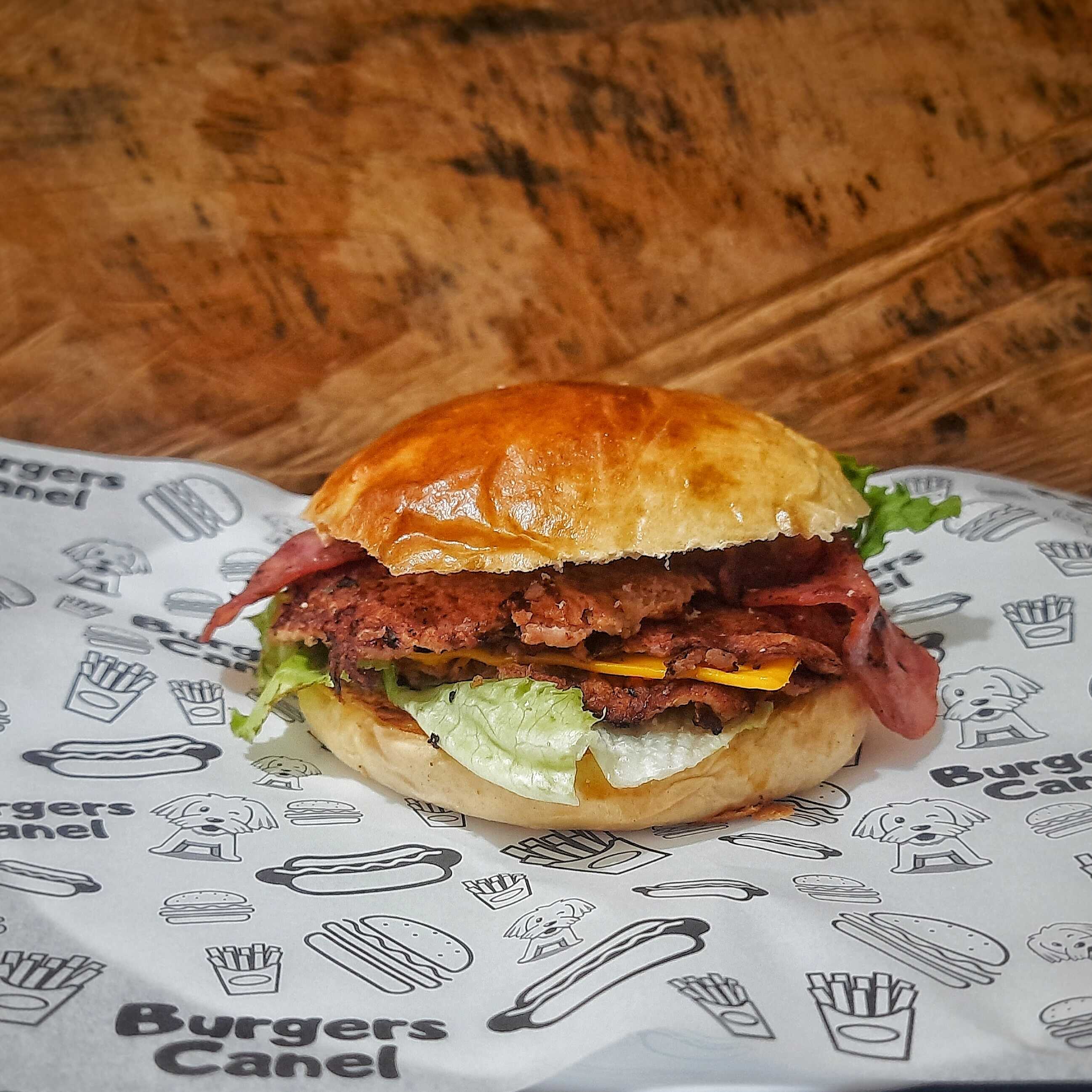 Hamburguesa Smash Canel