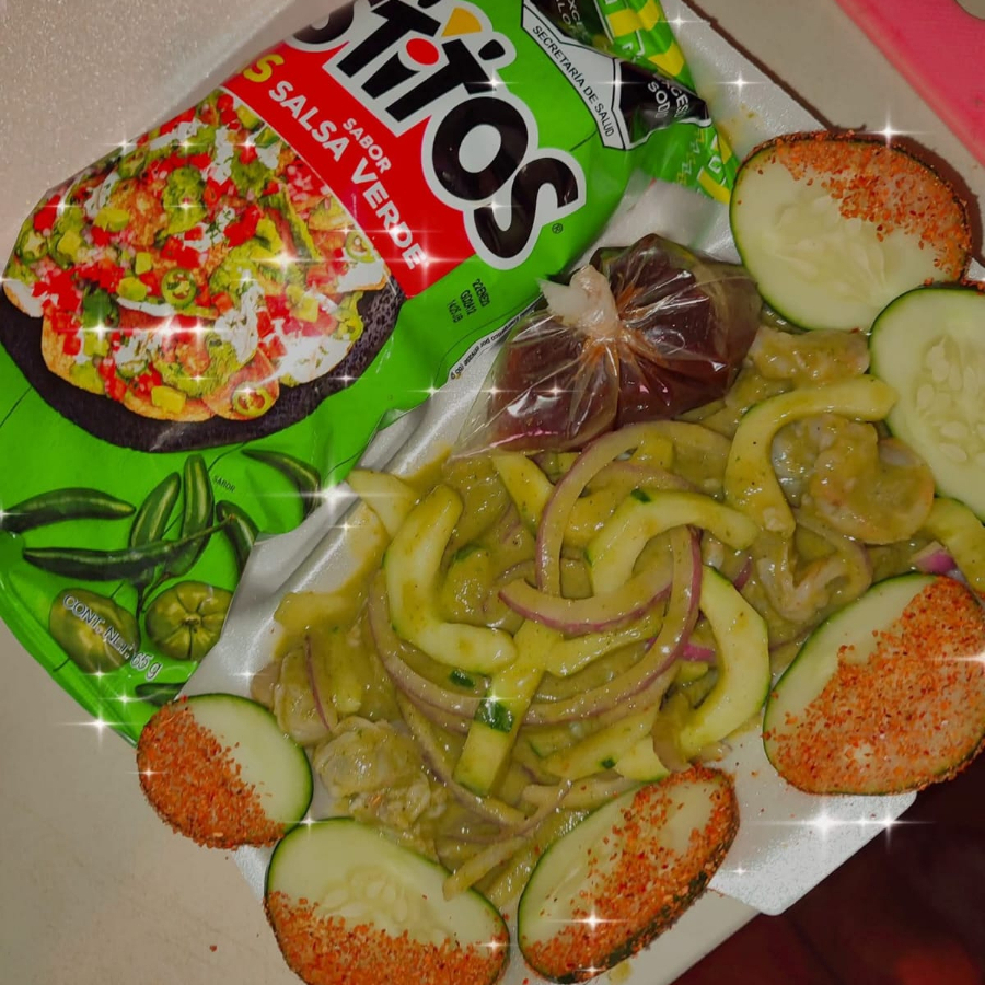 Tostitos De Aguachile Verde