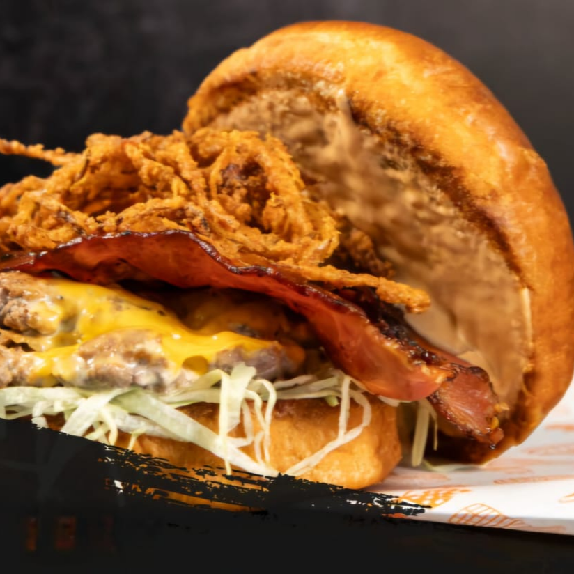 BBQ Crispy Bacon Burguer