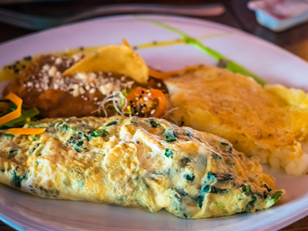 Omelette de Espinacas
