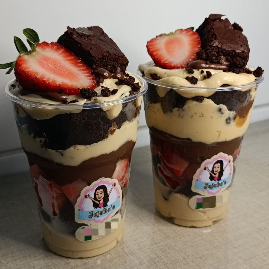 São 2 Copos da Felicidade com sabor a sua escolha por um único precinho. Escolha os seus favoritos.