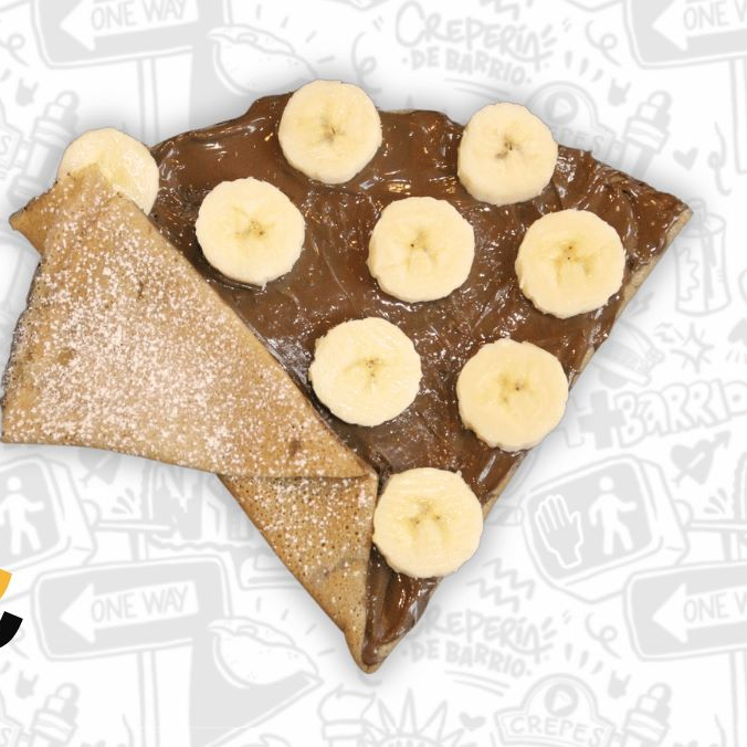 Crepa de Nutella con Plátano