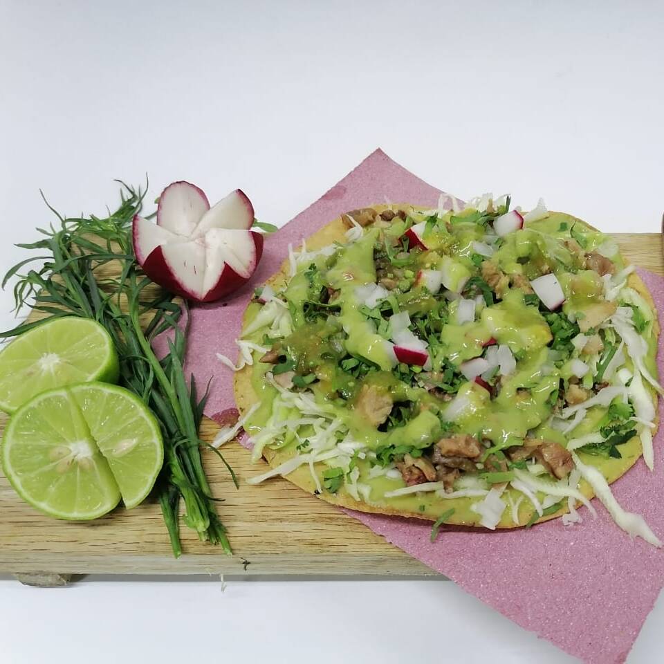 Tostada de Cabeza de Puerco