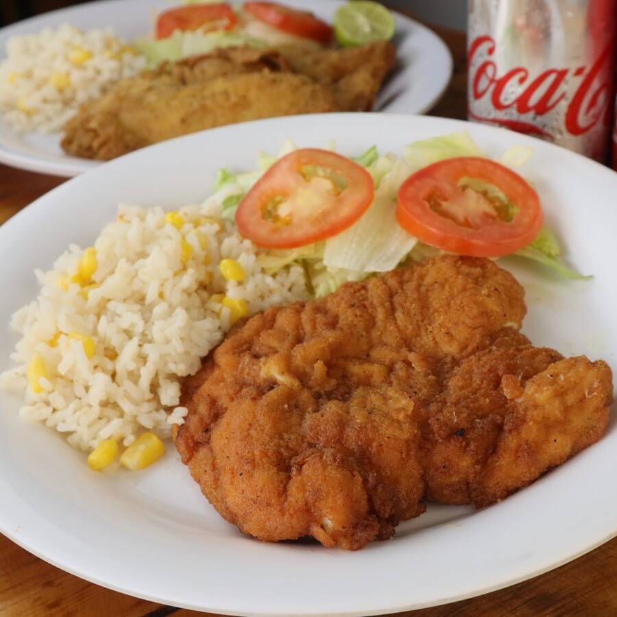 Combo Milanesa de Pollo