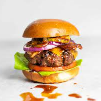 BURGER chesse BBQ