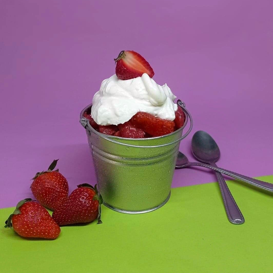 Fresas con Crema