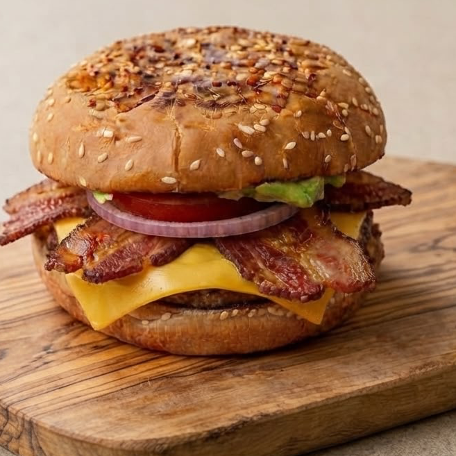 Hamburguesa Tocino