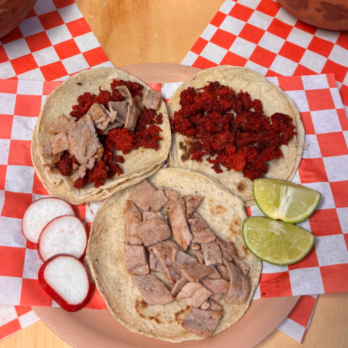 TACO DE CHORIZO