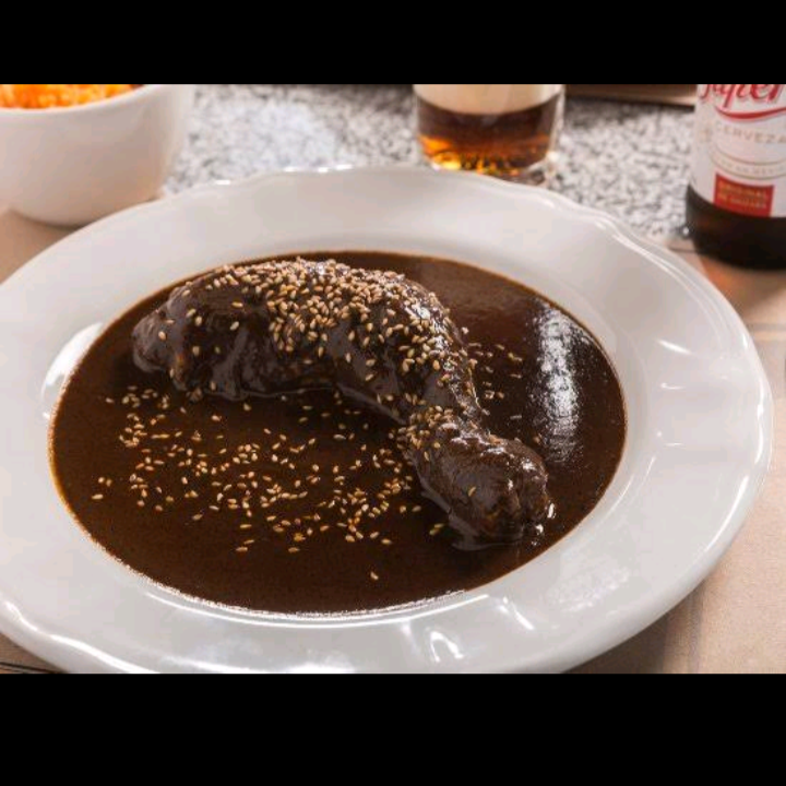 Platillo de Mole artesal