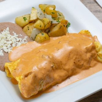 Omelette chipotle