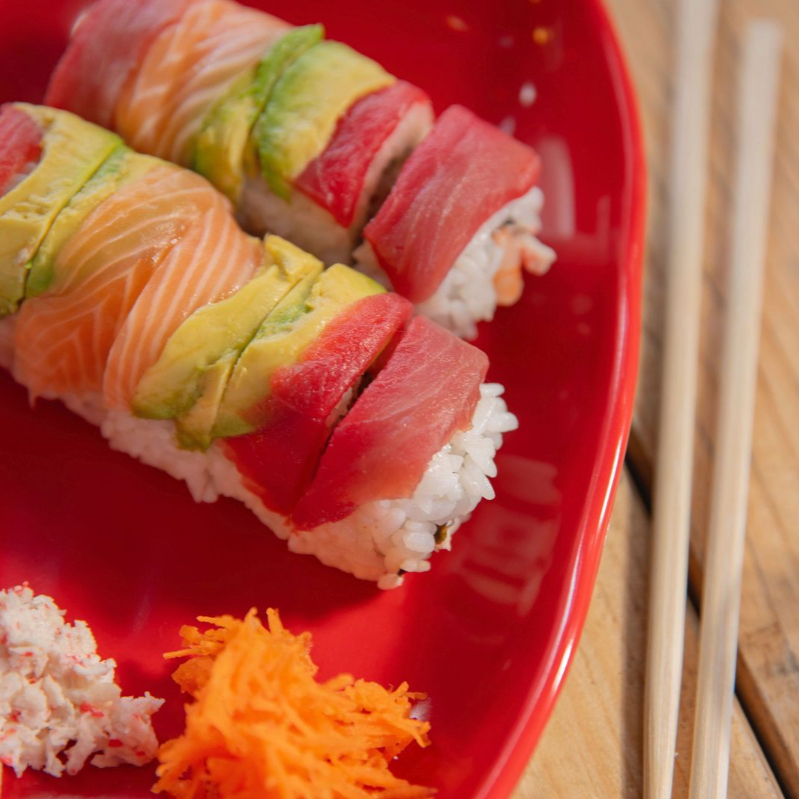 Sushi Rainbow Roll