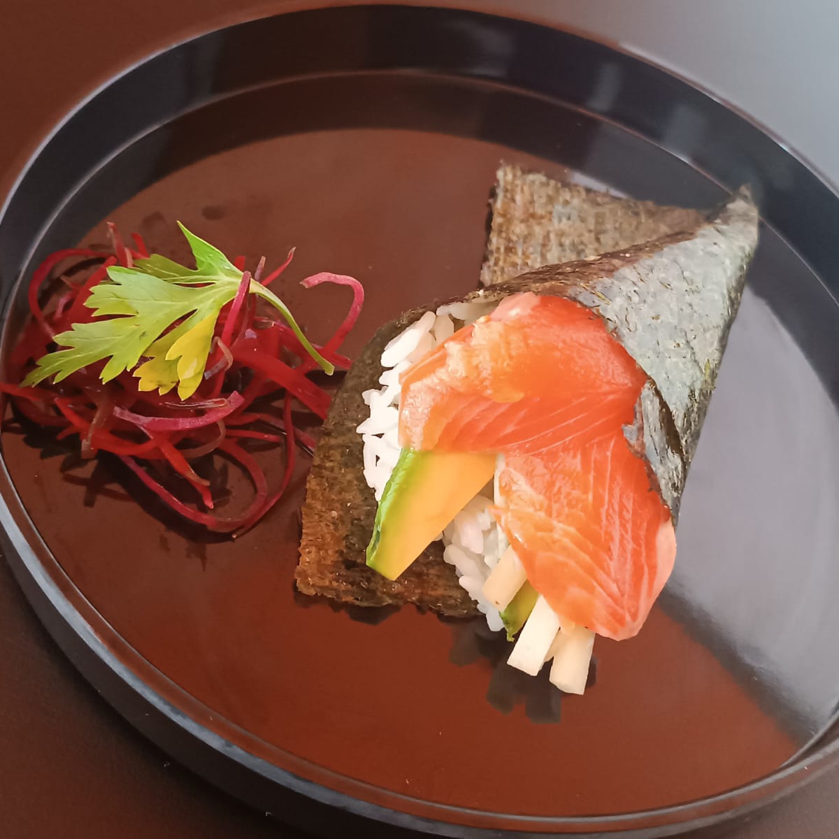 Temaki Salmón