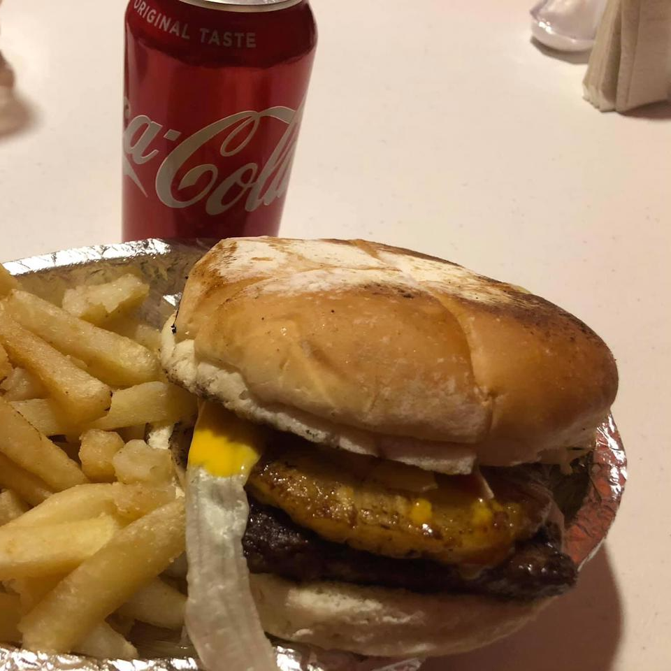 Hamburguesa Hawaiana