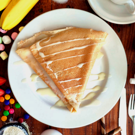 Crepa con Miel Maple